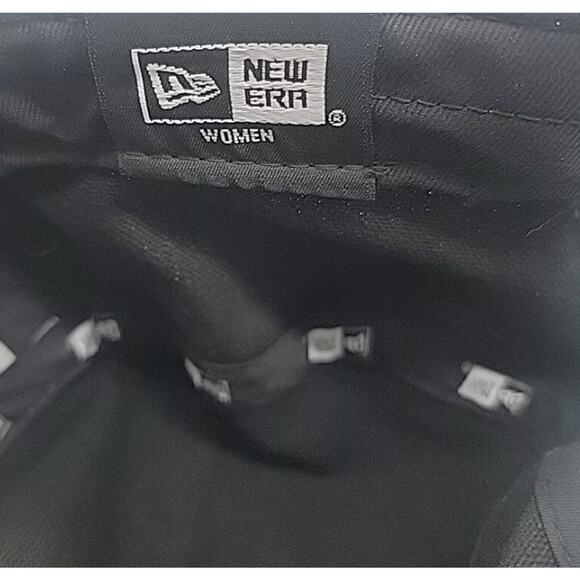 Womens Las Vegas Raiders Adjustable Military Cadet Hat Cap Black shield patch - Picture 5 of 5